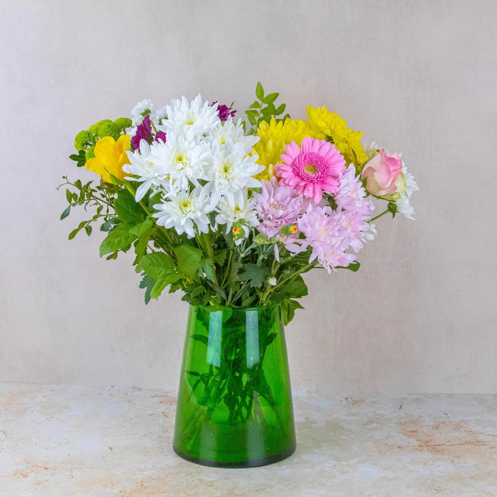 Hand-Blown Beldi Glass Vase from Fès