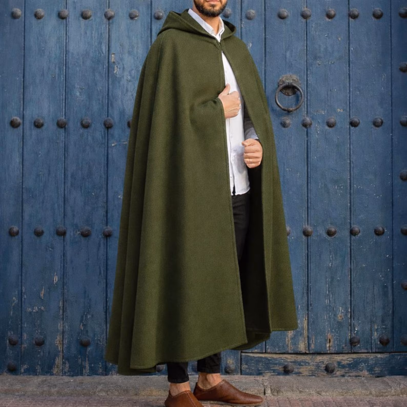 Camel Silham Burnouse from Rabat's Master Weavers
